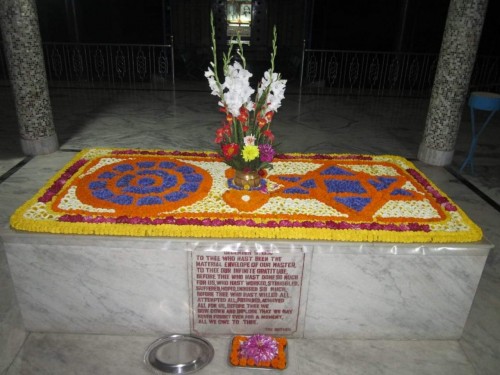 1 Samadhi Decorations at Sri Aurobindo Yoga Mandir Rourkela