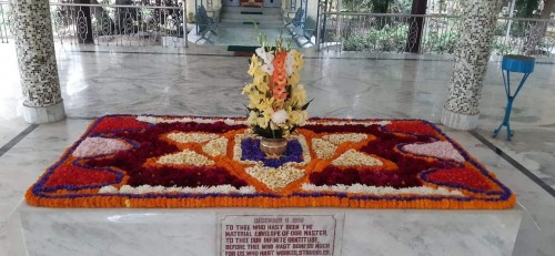 202 Samadhi Decorations at Sri Aurobindo Yoga Mandir Rourkela