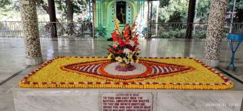 208 Samadhi Decorations at Sri Aurobindo Yoga Mandir Rourkela