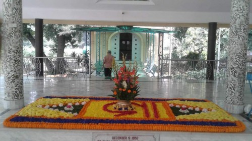 213 Samadhi Decorations at Sri Aurobindo Yoga Mandir Rourkela