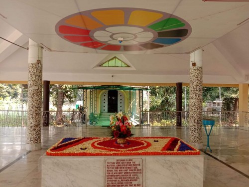 223 Samadhi Decorations at Sri Aurobindo Yoga Mandir Rourkela