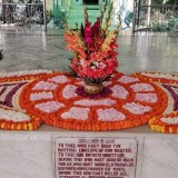 244_Samadhi-Decorations-at-Sri-Aurobindo-Yoga-Mandir-Rourkela