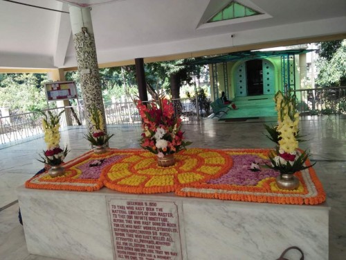 247 Samadhi Decorations at Sri Aurobindo Yoga Mandir Rourkela