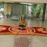 253_Samadhi-Decorations-at-Sri-Aurobindo-Yoga-Mandir-Rourkela