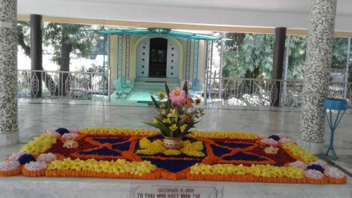 255 Samadhi Decorations at Sri Aurobindo Yoga Mandir Rourkela