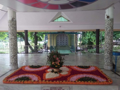 265 Samadhi Decorations at Sri Aurobindo Yoga Mandir Rourkela