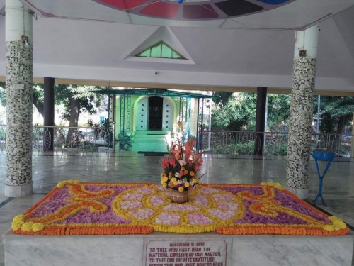 269 Samadhi Decorations at Sri Aurobindo Yoga Mandir Rourkela