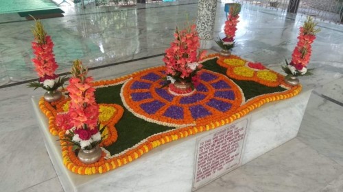 271 Samadhi Decorations at Sri Aurobindo Yoga Mandir Rourkela