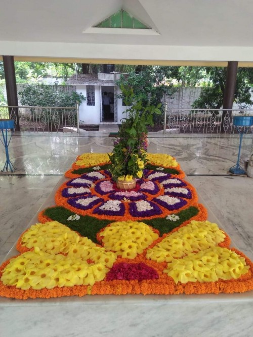 272 Samadhi Decorations at Sri Aurobindo Yoga Mandir Rourkela