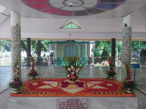 279 Samadhi Decorations at Sri Aurobindo Yoga Mandir Rourkela