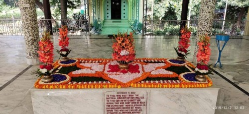 27 Samadhi Decorations at Sri Aurobindo Yoga Mandir Rourkela