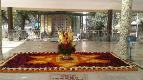 281 Samadhi Decorations at Sri Aurobindo Yoga Mandir Rourkela