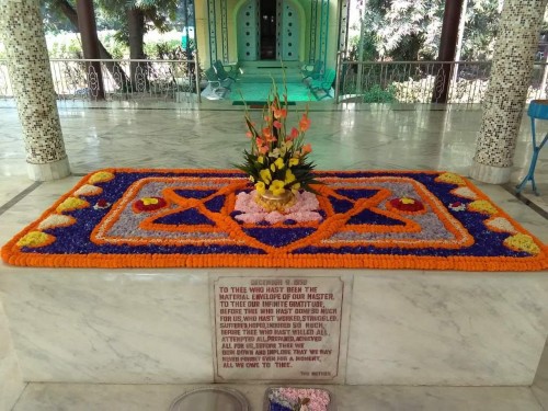 289 Samadhi Decorations at Sri Aurobindo Yoga Mandir Rourkela