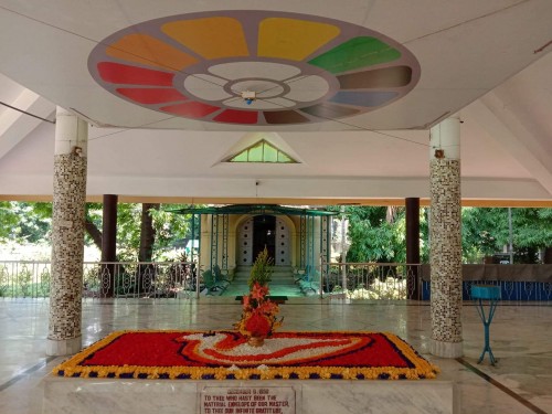 290 Samadhi Decorations at Sri Aurobindo Yoga Mandir Rourkela