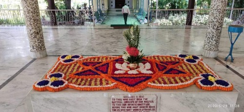 292 Samadhi Decorations at Sri Aurobindo Yoga Mandir Rourkela