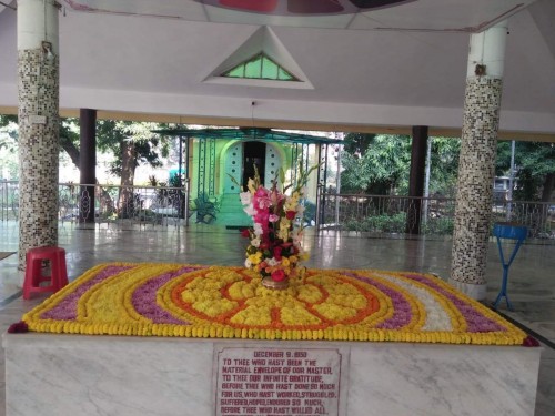 293 Samadhi Decorations at Sri Aurobindo Yoga Mandir Rourkela