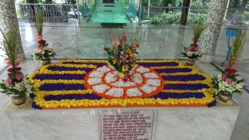 298 Samadhi Decorations at Sri Aurobindo Yoga Mandir Rourkela