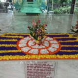 298_Samadhi-Decorations-at-Sri-Aurobindo-Yoga-Mandir-Rourkela