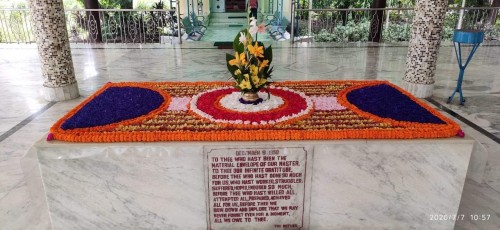 29 Samadhi Decorations at Sri Aurobindo Yoga Mandir Rourkela