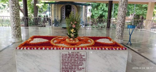 306 Samadhi Decorations at Sri Aurobindo Yoga Mandir Rourkela