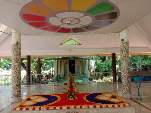 310 Samadhi Decorations at Sri Aurobindo Yoga Mandir Rourkela