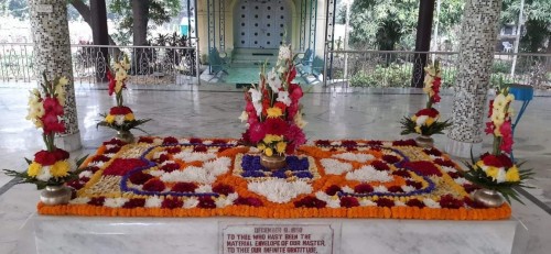 311 Samadhi Decorations at Sri Aurobindo Yoga Mandir Rourkela