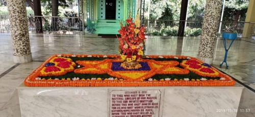 312 Samadhi Decorations at Sri Aurobindo Yoga Mandir Rourkela