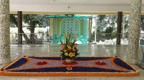 319 Samadhi Decorations at Sri Aurobindo Yoga Mandir Rourkela