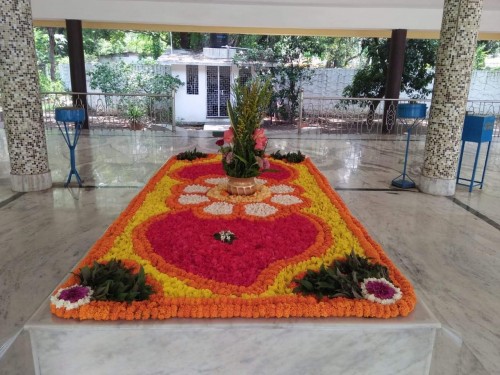 323 Samadhi Decorations at Sri Aurobindo Yoga Mandir Rourkela