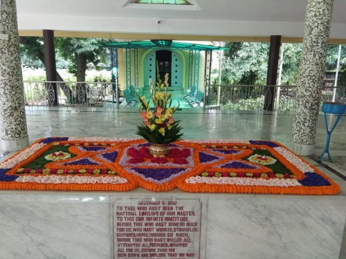 327 Samadhi Decorations at Sri Aurobindo Yoga Mandir Rourkela