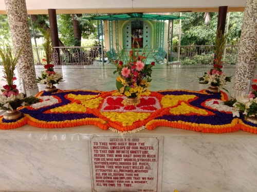 333 Samadhi Decorations at Sri Aurobindo Yoga Mandir Rourkela