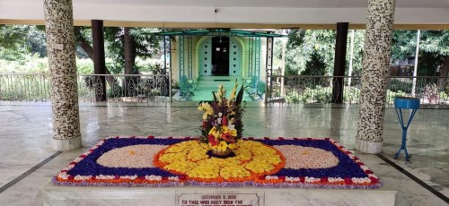 33 Samadhi Decorations at Sri Aurobindo Yoga Mandir Rourkela