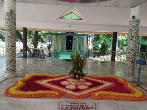 344 Samadhi Decorations at Sri Aurobindo Yoga Mandir Rourkela