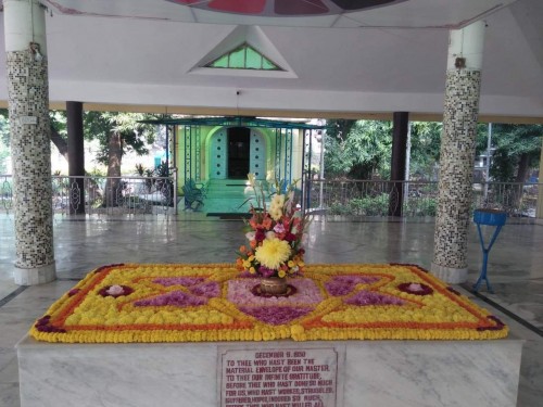 346 Samadhi Decorations at Sri Aurobindo Yoga Mandir Rourkela