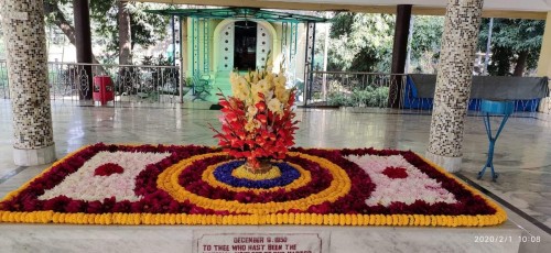 353 Samadhi Decorations at Sri Aurobindo Yoga Mandir Rourkela