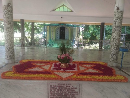 355 Samadhi Decorations at Sri Aurobindo Yoga Mandir Rourkela