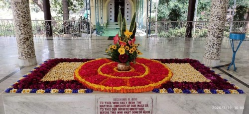 356 Samadhi Decorations at Sri Aurobindo Yoga Mandir Rourkela