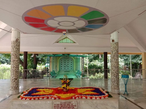 362 Samadhi Decorations at Sri Aurobindo Yoga Mandir Rourkela