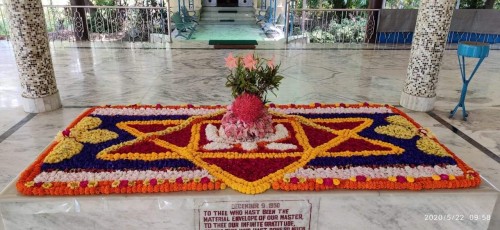 364 Samadhi Decorations at Sri Aurobindo Yoga Mandir Rourkela