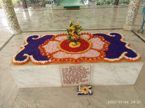 365 Samadhi Decorations at Sri Aurobindo Yoga Mandir Rourkela