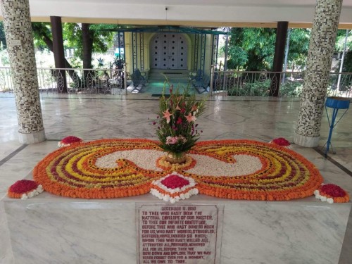 369 Samadhi Decorations at Sri Aurobindo Yoga Mandir Rourkela