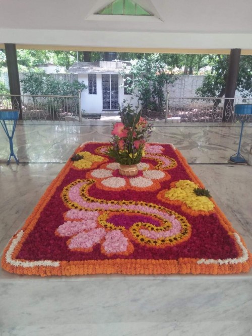 370 Samadhi Decorations at Sri Aurobindo Yoga Mandir Rourkela