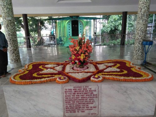 375 Samadhi Decorations at Sri Aurobindo Yoga Mandir Rourkela