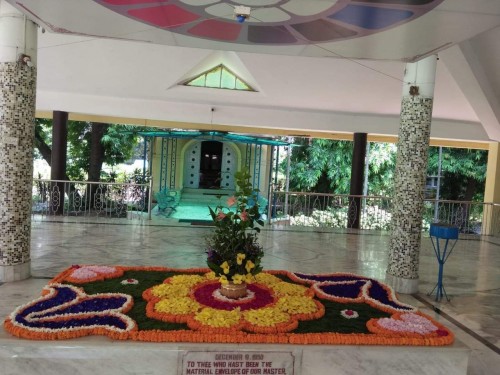 377 Samadhi Decorations at Sri Aurobindo Yoga Mandir Rourkela