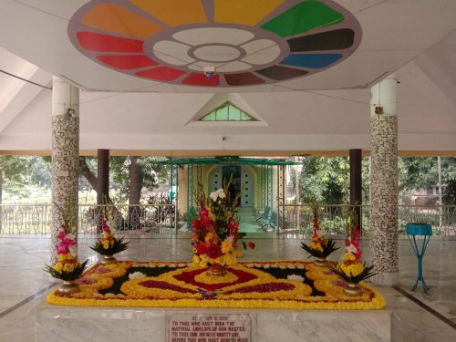 378 Samadhi Decorations at Sri Aurobindo Yoga Mandir Rourkela