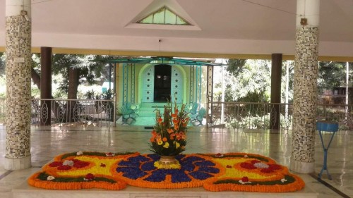 379 Samadhi Decorations at Sri Aurobindo Yoga Mandir Rourkela