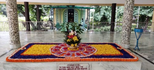 37 Samadhi Decorations at Sri Aurobindo Yoga Mandir Rourkela