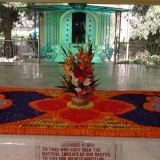 386_Samadhi-Decorations-at-Sri-Aurobindo-Yoga-Mandir-Rourkela