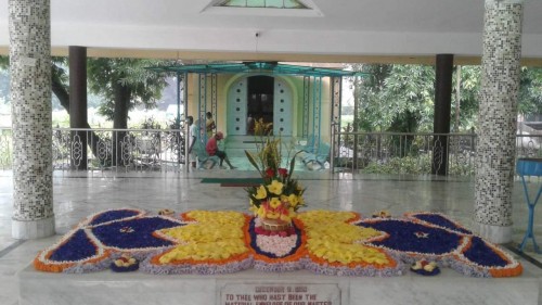 387 Samadhi Decorations at Sri Aurobindo Yoga Mandir Rourkela