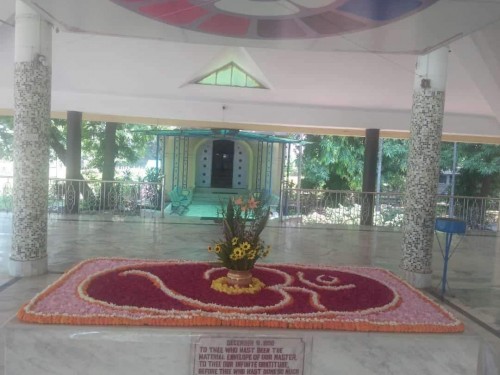 388 Samadhi Decorations at Sri Aurobindo Yoga Mandir Rourkela